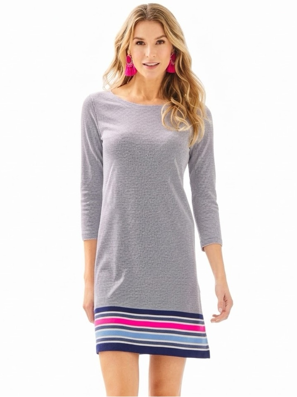 Lilly Pulitzer Noelle Dress in True Navy size S 29624